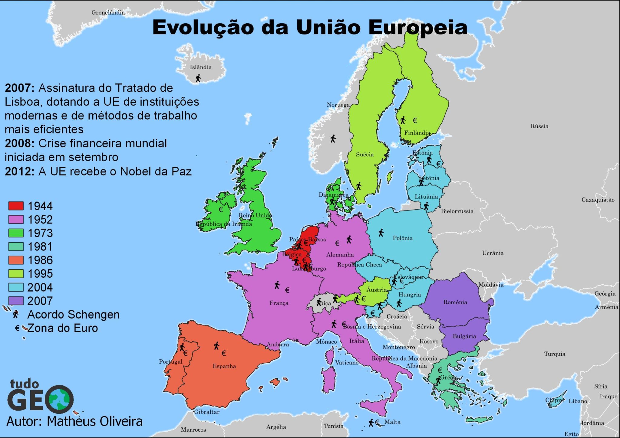 Conhe a A Hist ria Da Uni o Europeia Atrav s De Mapas TudoGeo