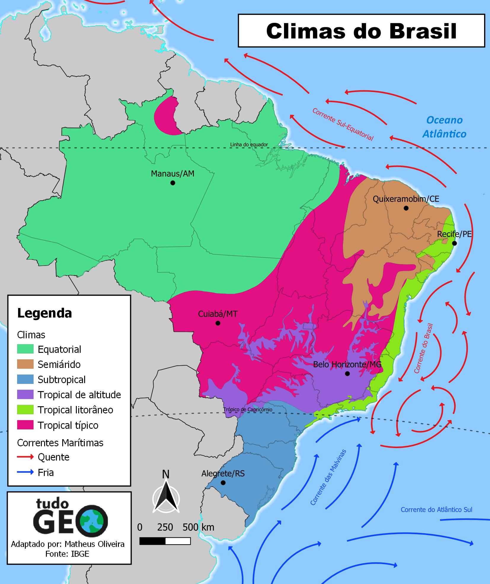 Questão O Brasil é um país de dimensões continentais e por isso há