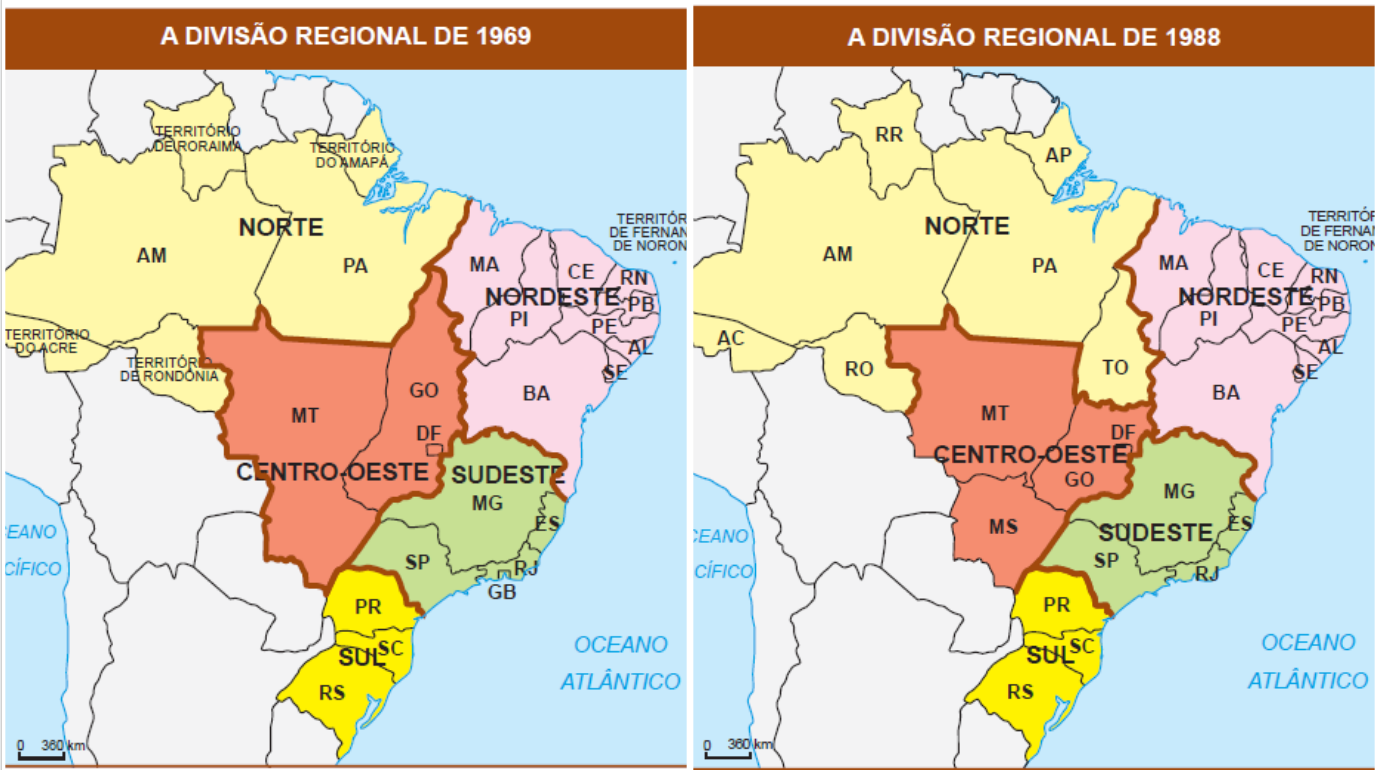 Brasil: Divisão Regional do IBGE - Disciplina - Geografia