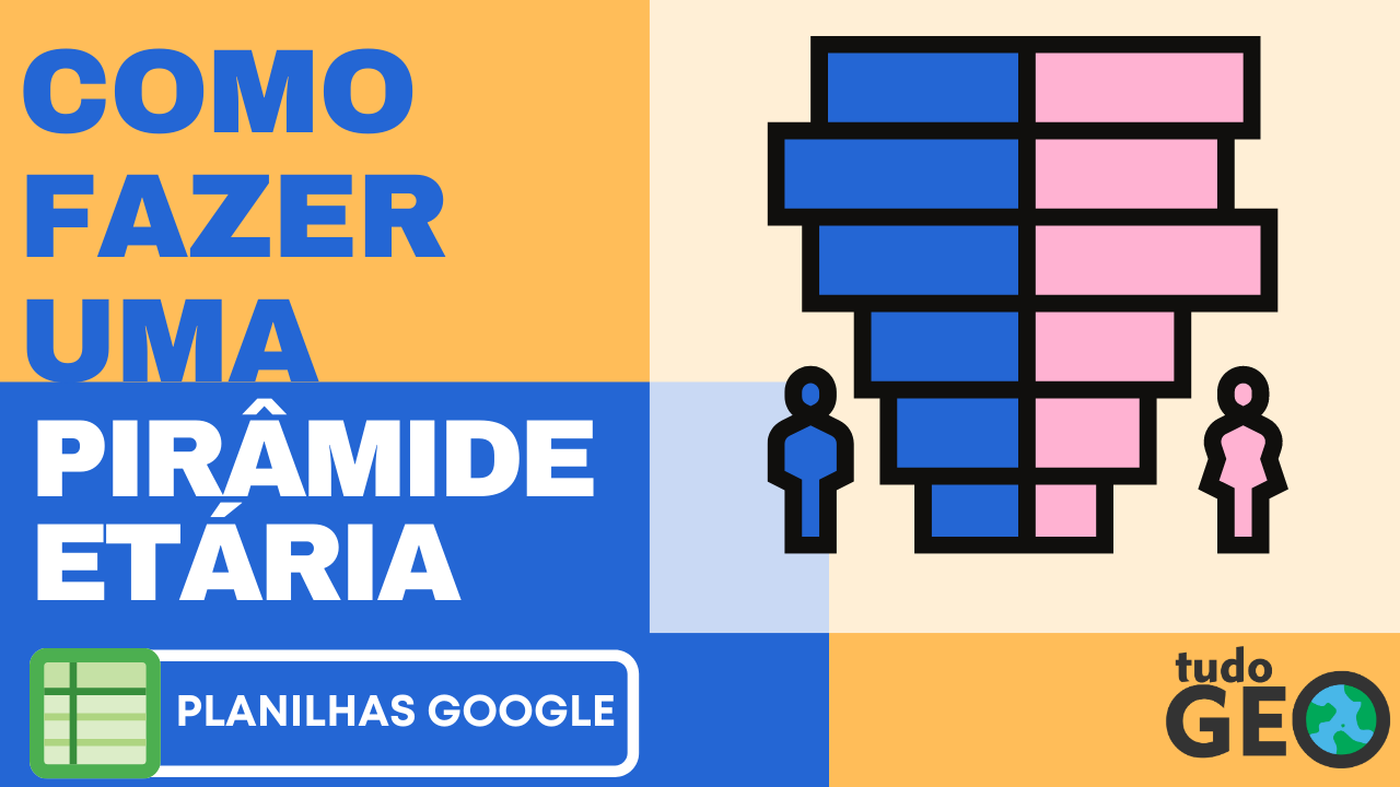 Como fazer uma pirâmide etária