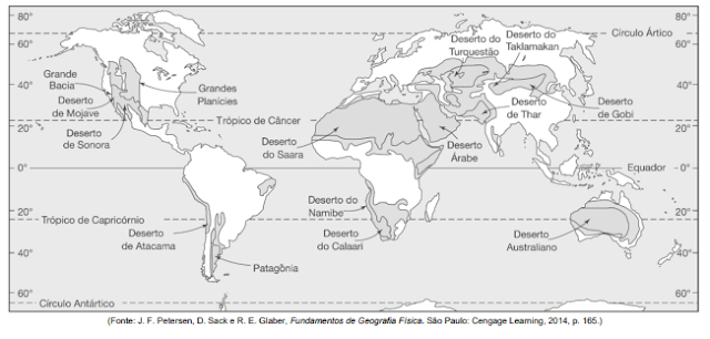 Questão de Geografia - Fuvest 2020 - Relação entre vegetação e altitude -  TudoGeo